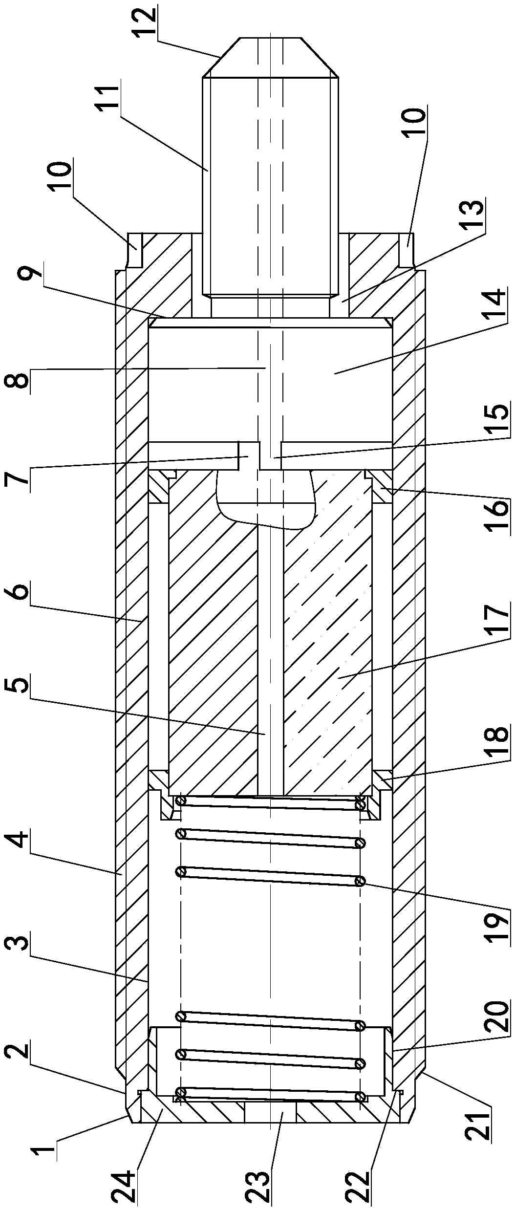 Single-drive-control eccentric adjustable invisible connection method