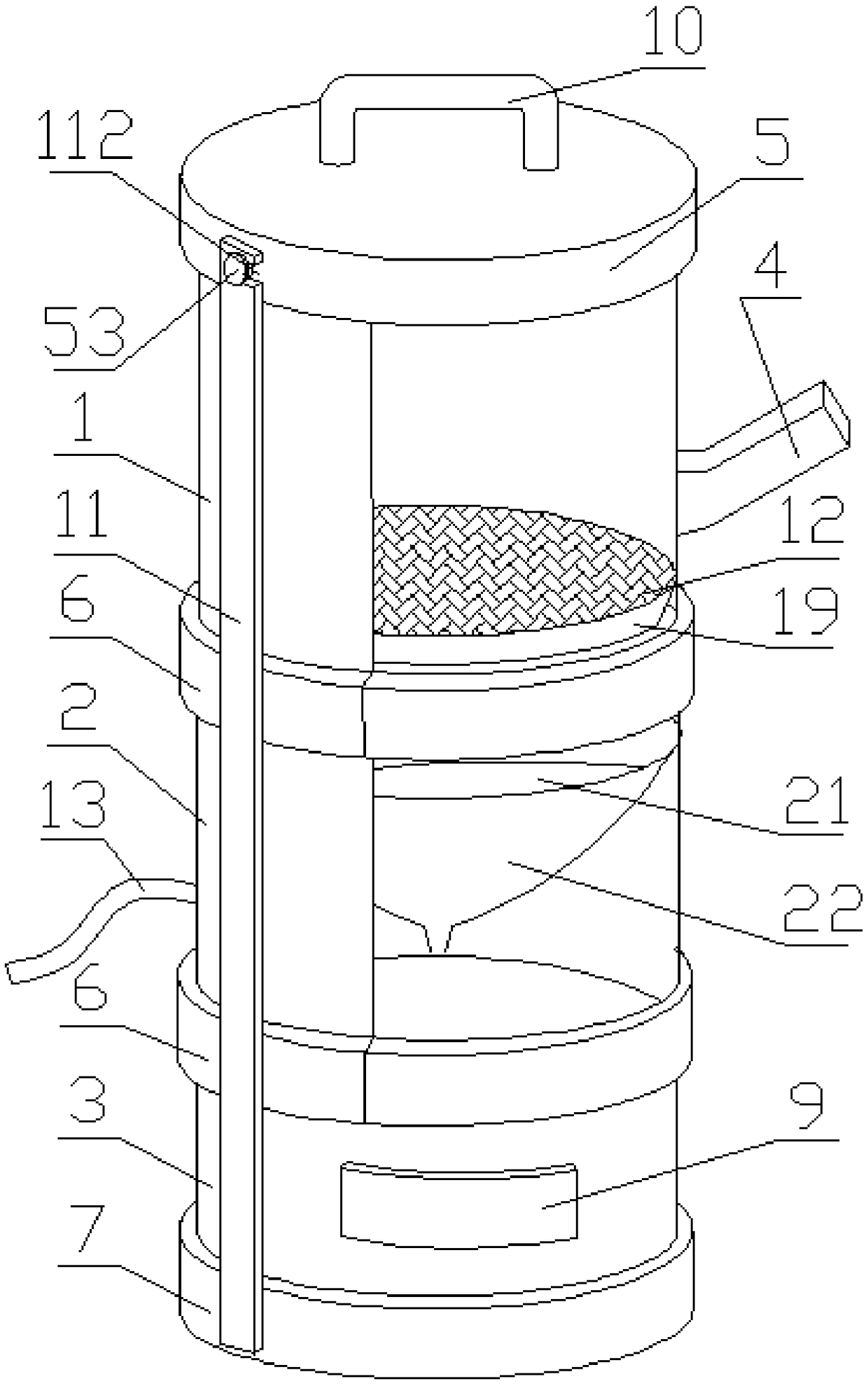 Modular data automatic measurement metabolic cage