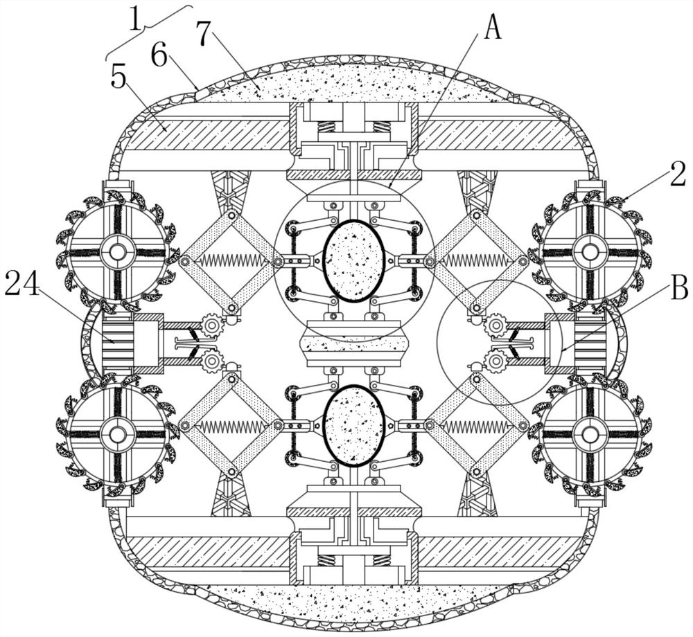 Router shell equipment with falling protection effect