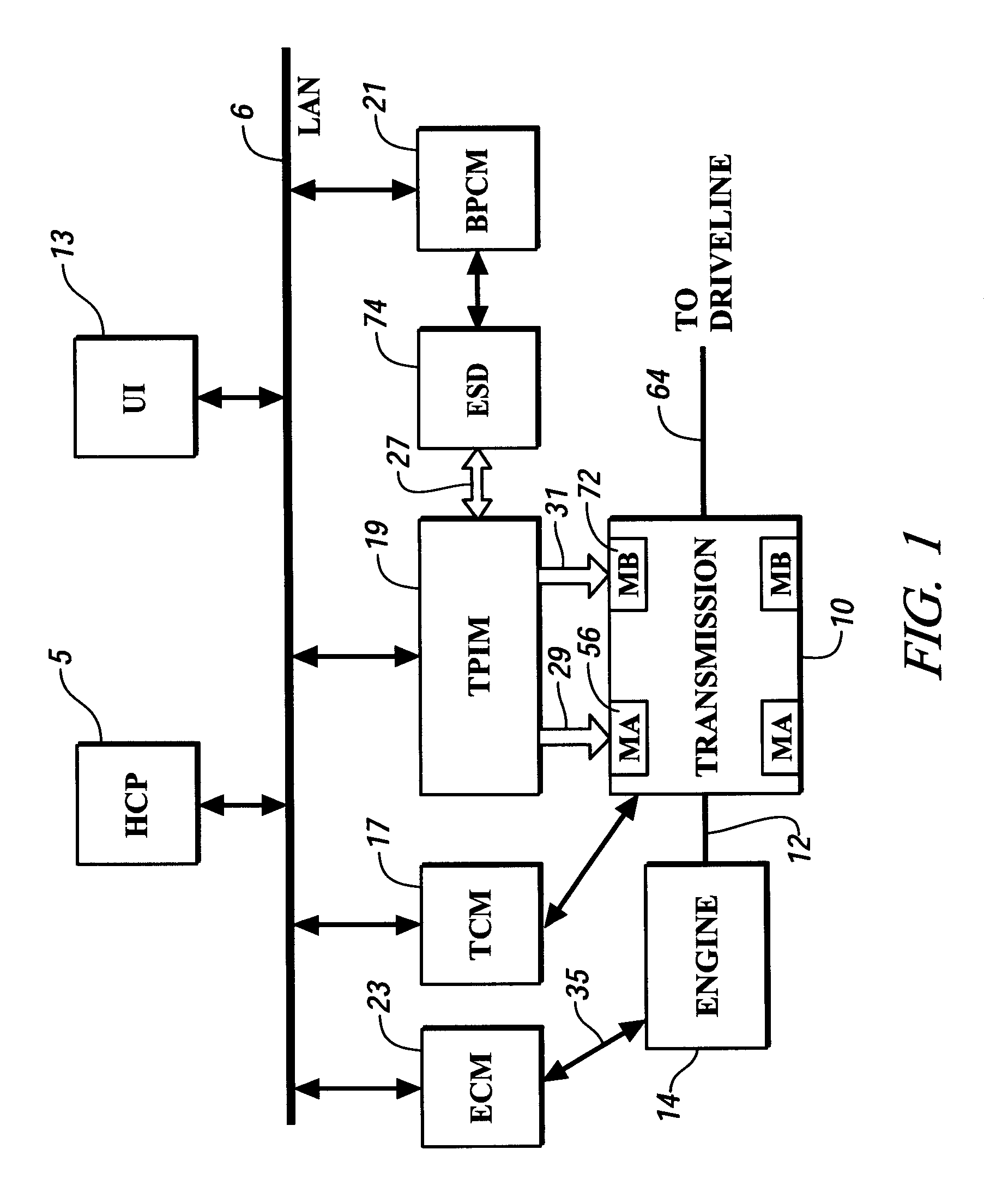 Method for operating a hybrid electric powertrain based on predictive effects upon an electrical energy storage device