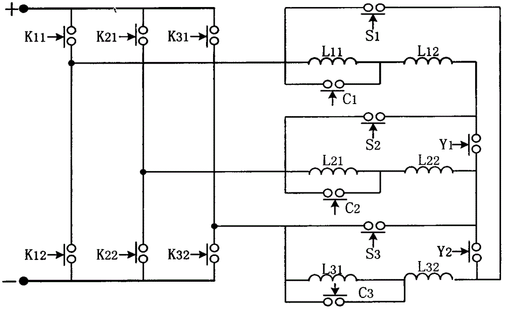 Electronic multi-gear variable-speed motor of electric vehicle and control system thereof