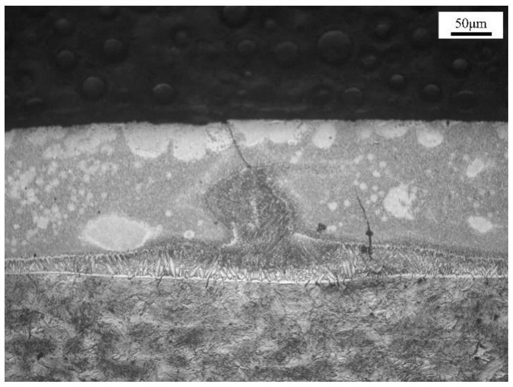 A method for preparing amorphous coatings by ultrasonic shock-assisted ultra-high-speed laser cladding