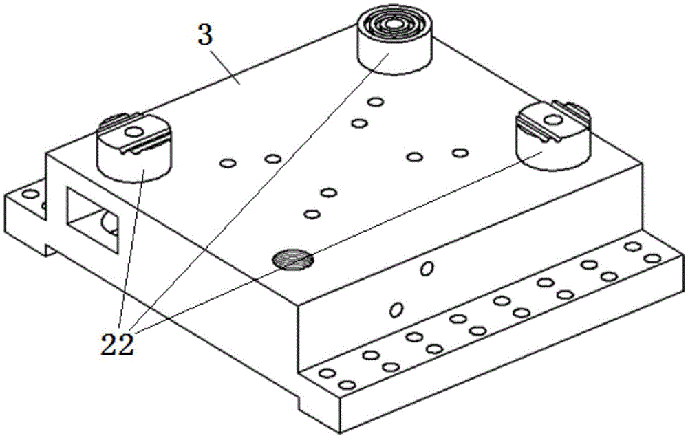 A machine tool module mechanical interface device