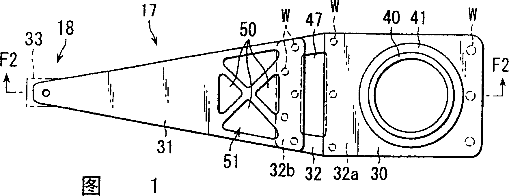 Suspension rack for disk drive