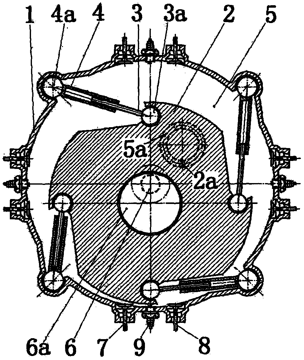 Inserting plate rotor engine