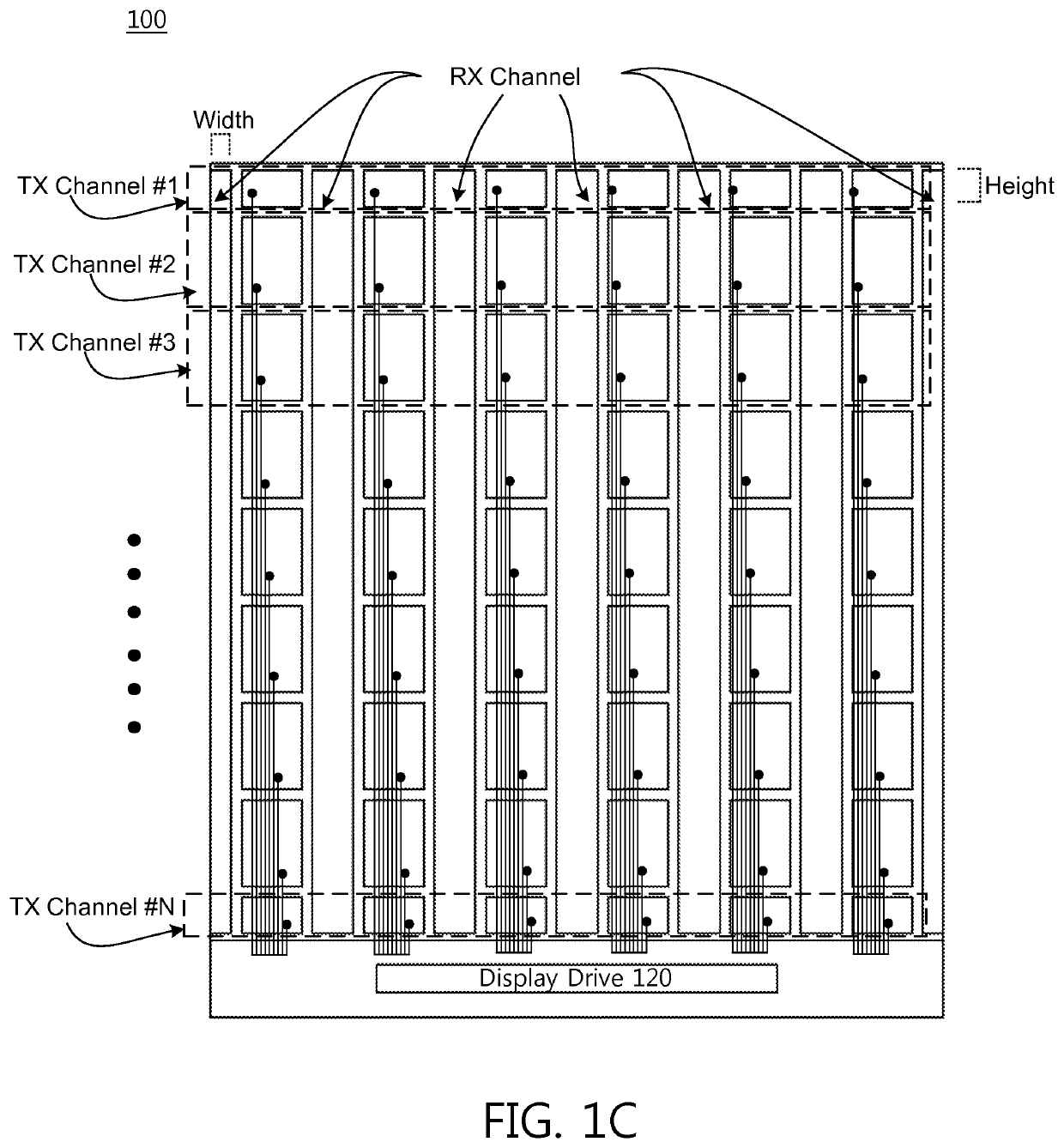 Touch sensor integrated display device and method of manufacturing the same