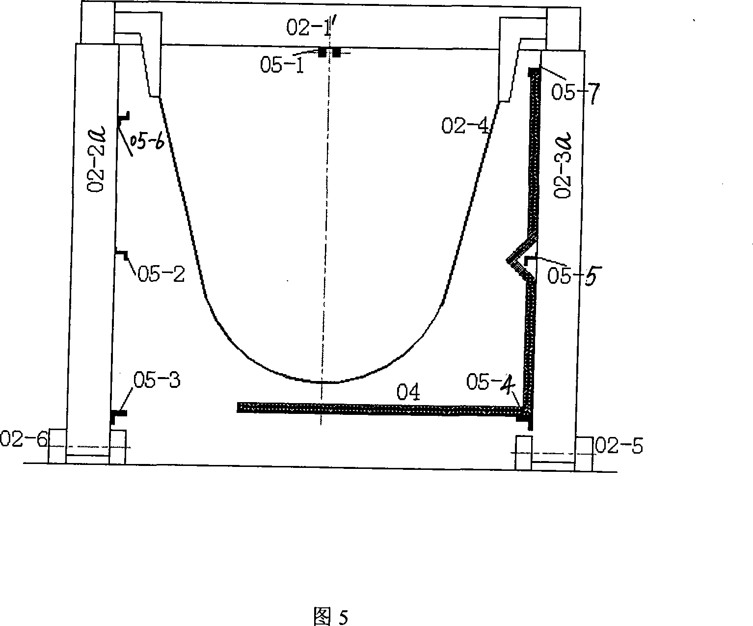 Ship radiation image-forming detecting system