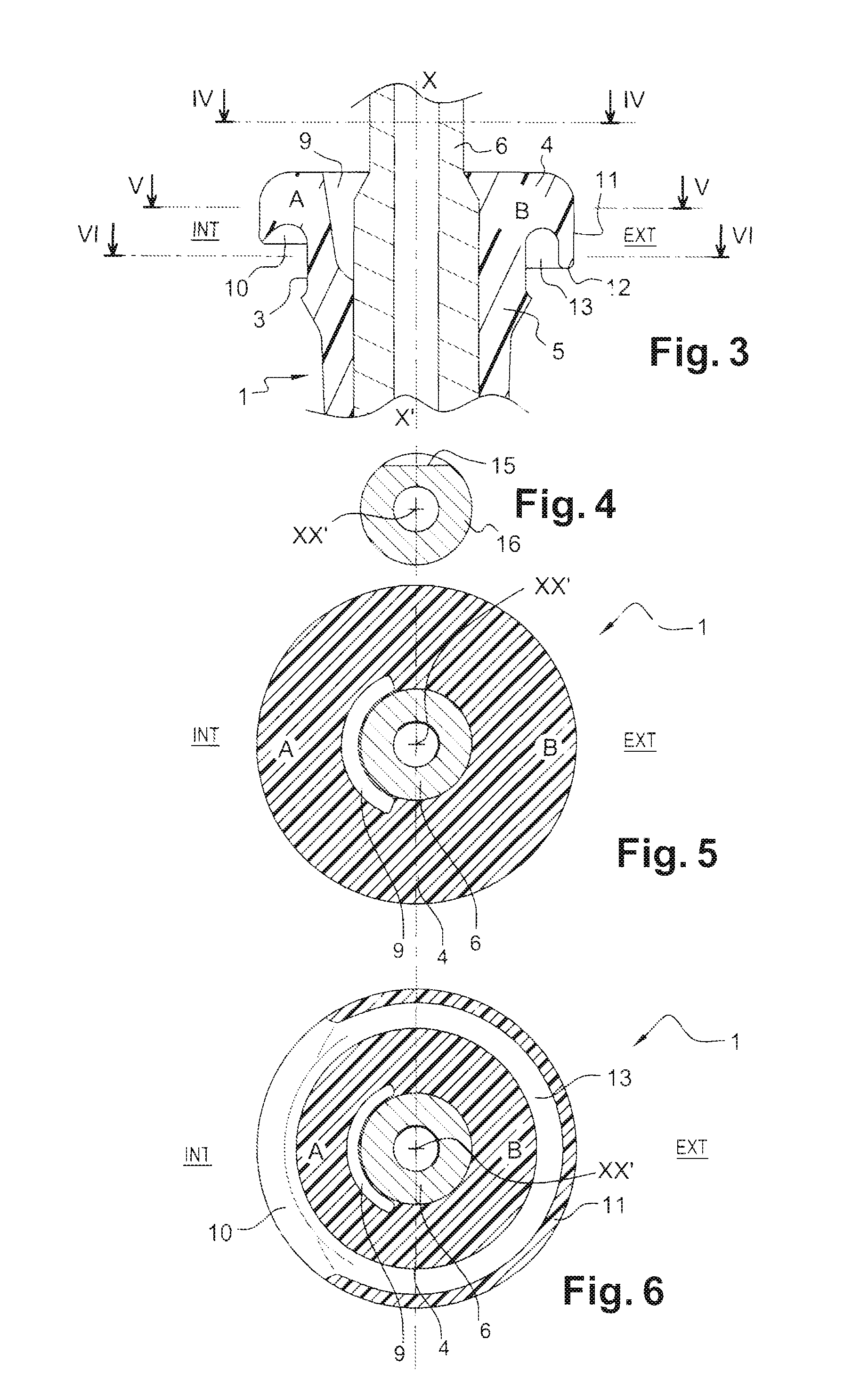 Asymmetric valve for vehicle wheel