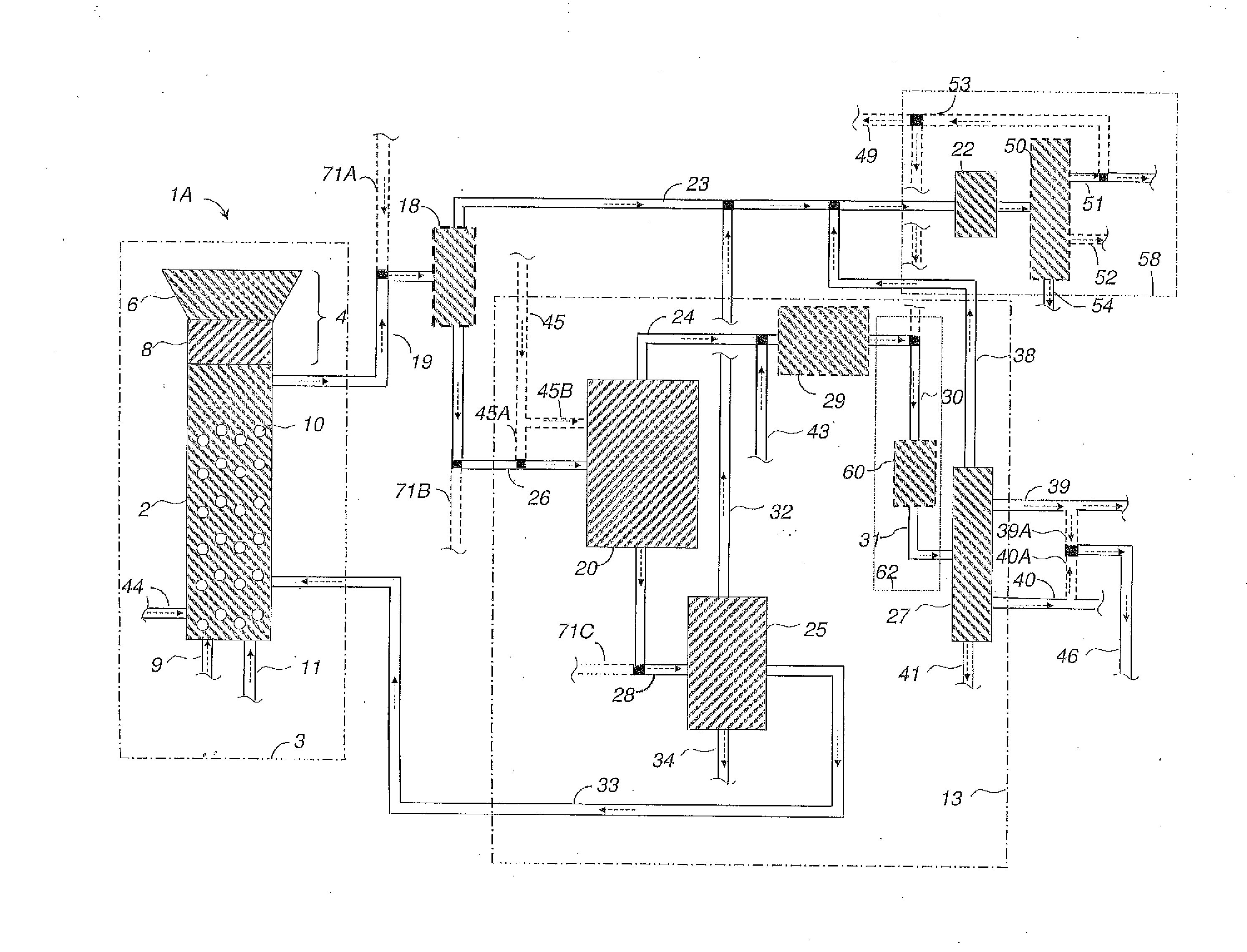 Methods and systems for processing cellulosic biomass