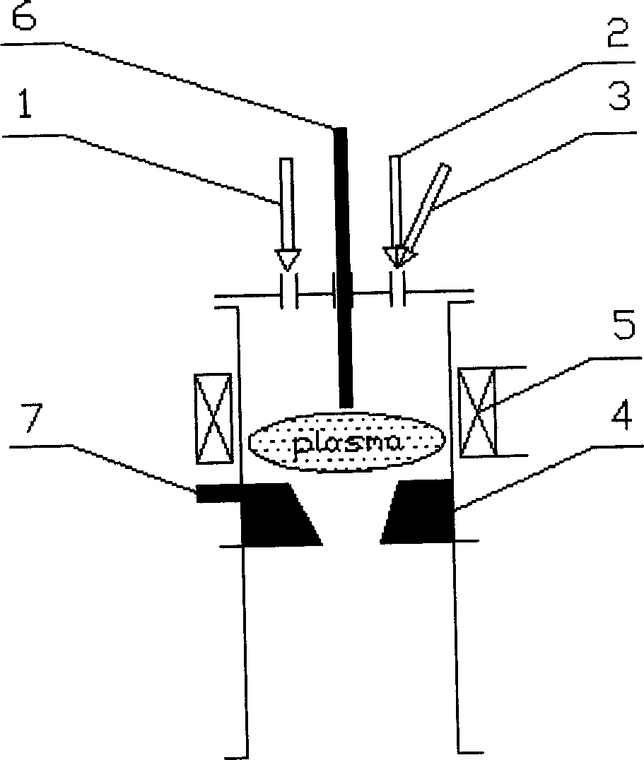 Method and apparatus for continuously preparing foam carbon material from coal