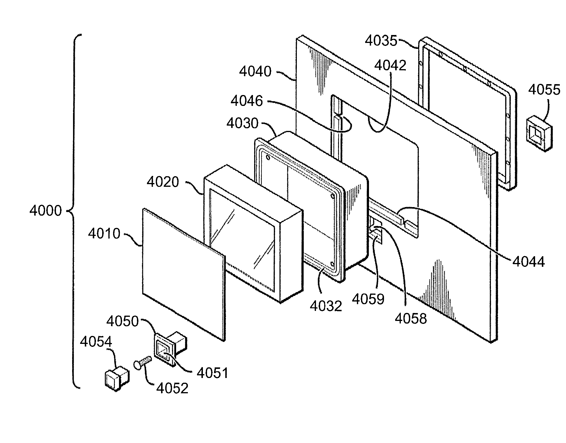 Mounting Receivers with Spackling Rim Gradient