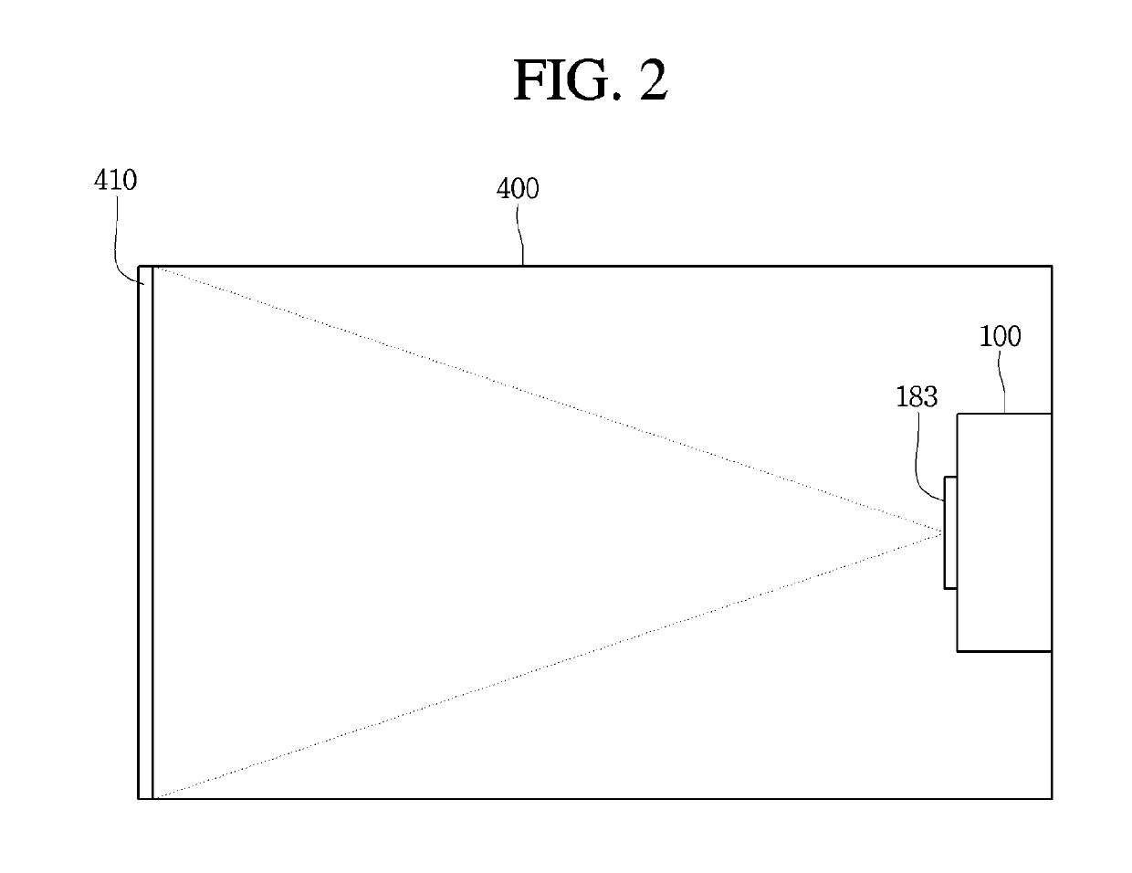 Image projection apparatus and operation method thereof