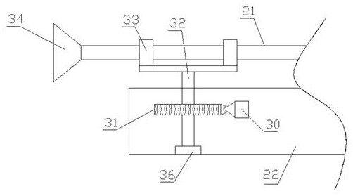 A building cooling and dust removal device