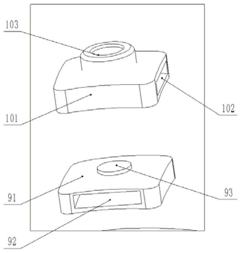 Head-mounted intelligent acquisition device for positioning management and control of transformer substation maintainers