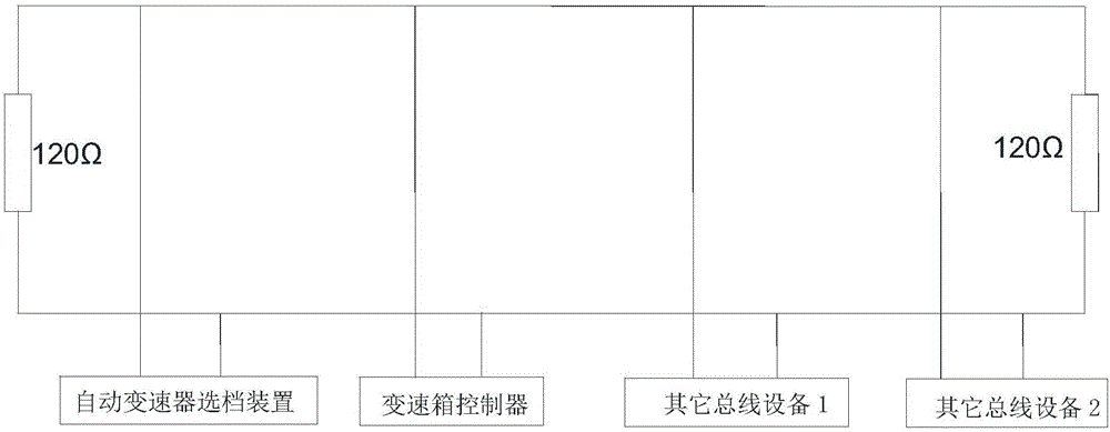 Automatic transmission gear selecting device