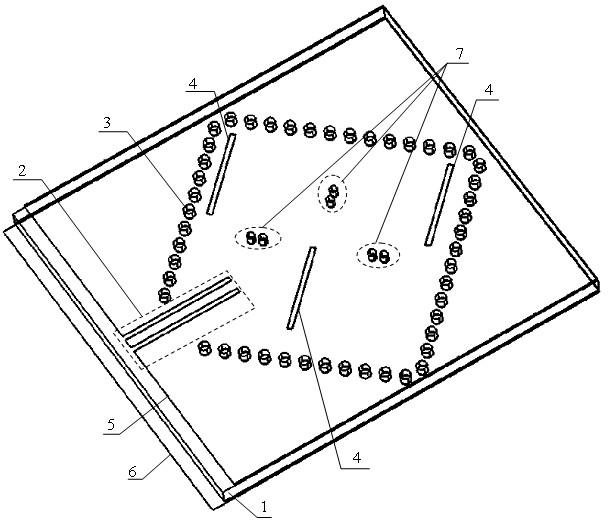 High gain integrated antenna based on high order cavity resonant mode