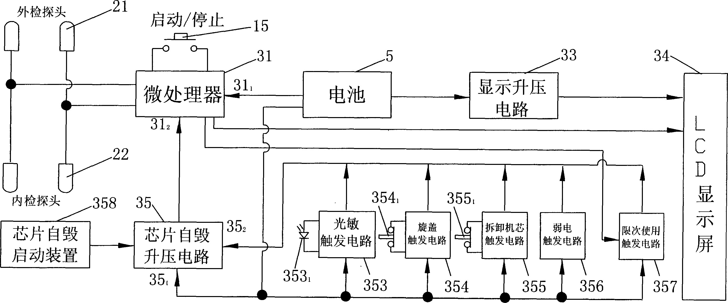 Liquid commedity intrinsic quality antifalse detection device and intrinsic quality antifalse method for detecting liquid commodity true or false