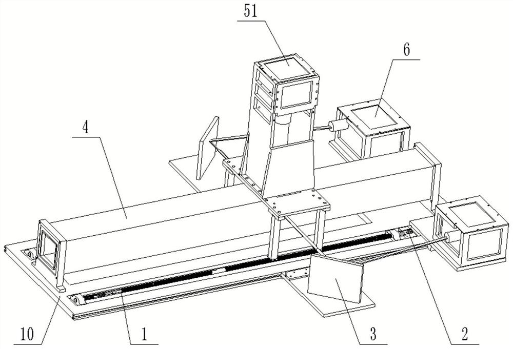 A PIV full flow field synchronous automatic measurement system based on a rotating test bench