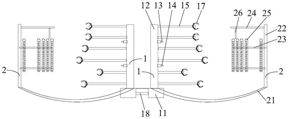 Branch bending robot device and method