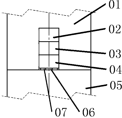 Sliding switching valve for volume metering-type glue dispensing