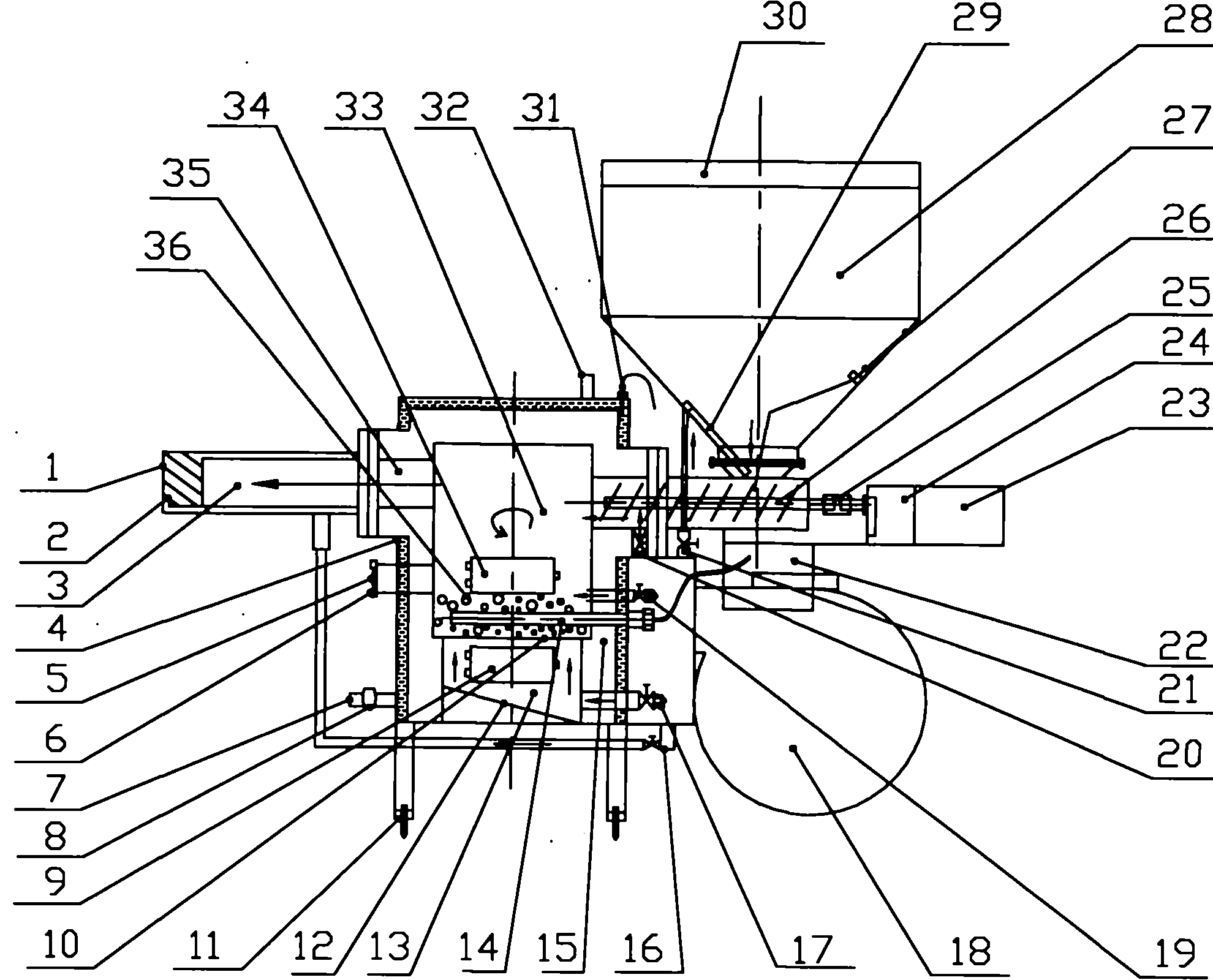 Biomass semi-gasification automatic control combustion engine