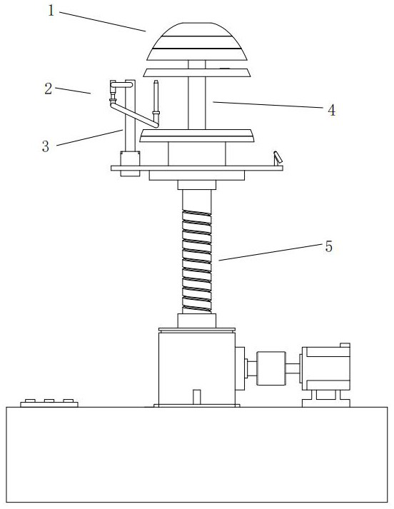 A three-dimensional braiding machine discretization mandrel system based on variable-curvature special-shaped rotators