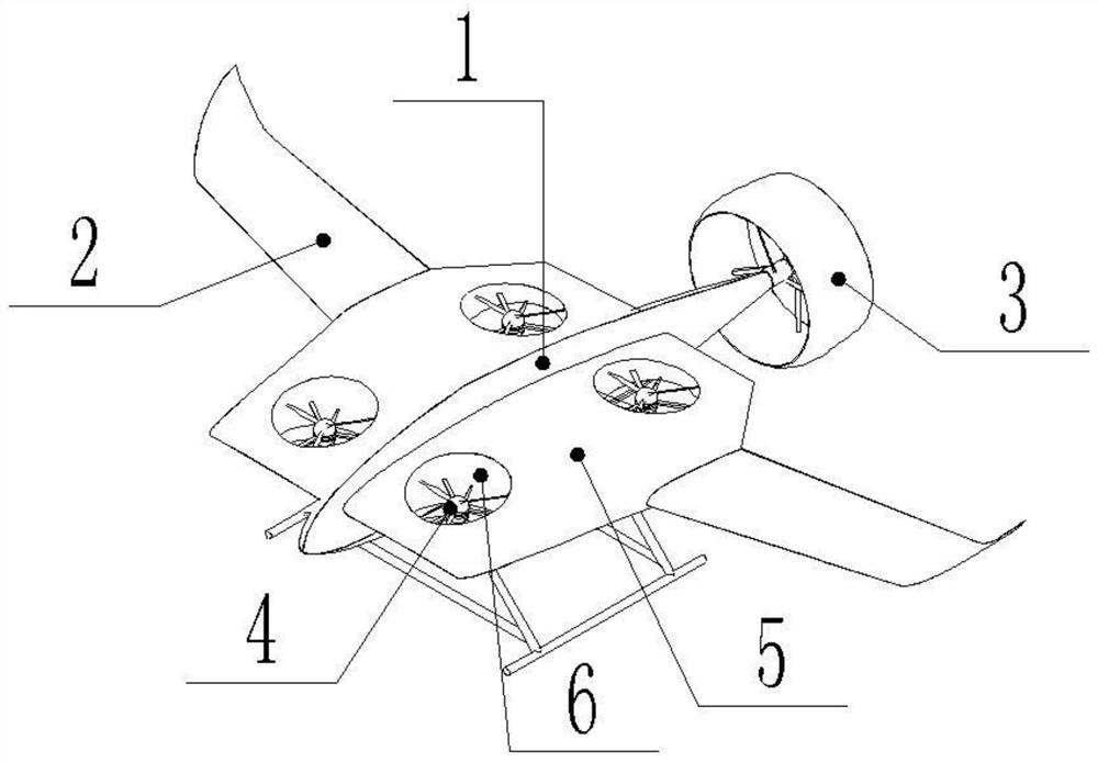 A multi-powered fixed-wing aircraft with vertical lift function