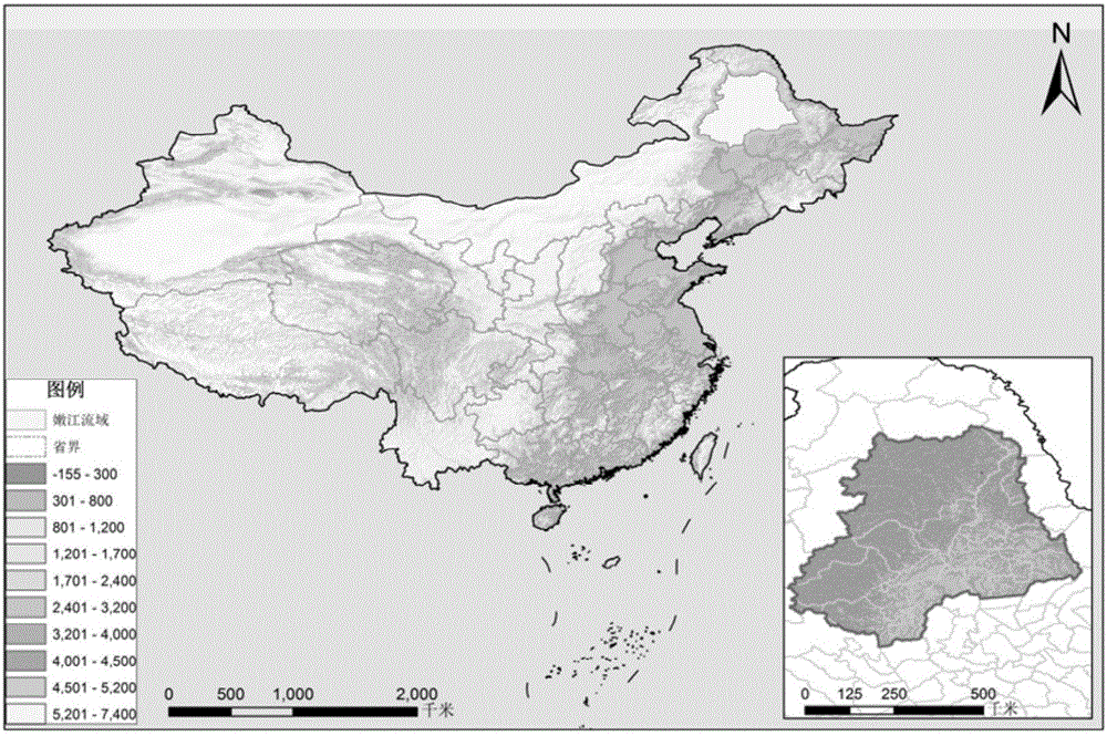 Method for quickly processing non-point source pollution emission inventory