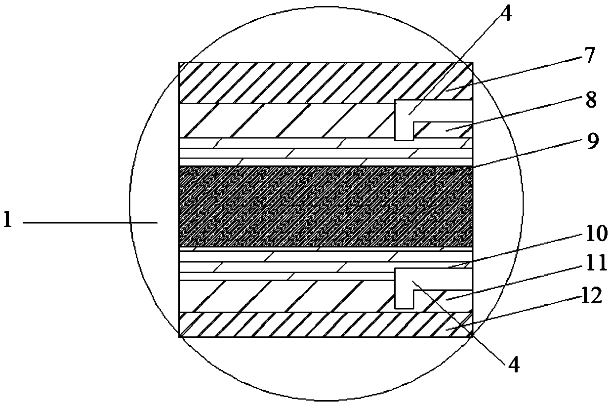 Foamed cement insulation board with firm installation