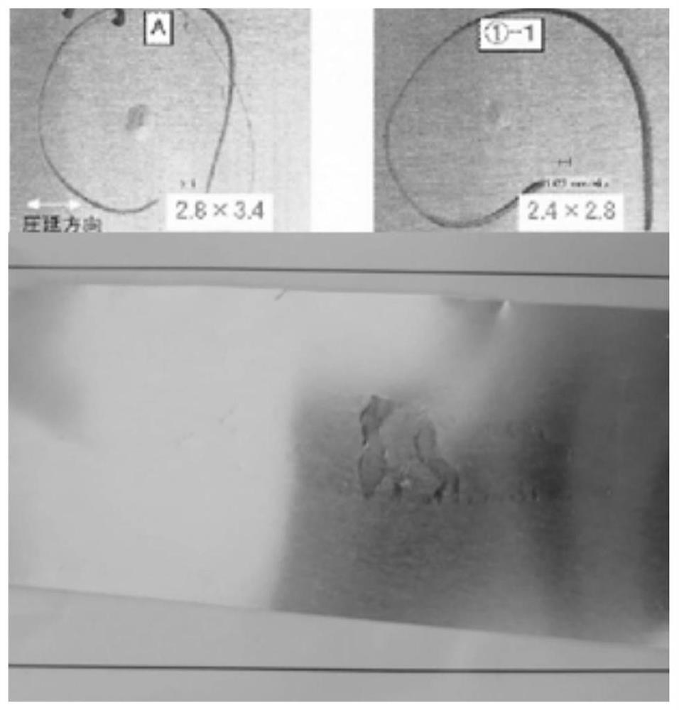 A method of bonding and rolling metal composite materials for improving air bubbles and deviation defects of leather materials