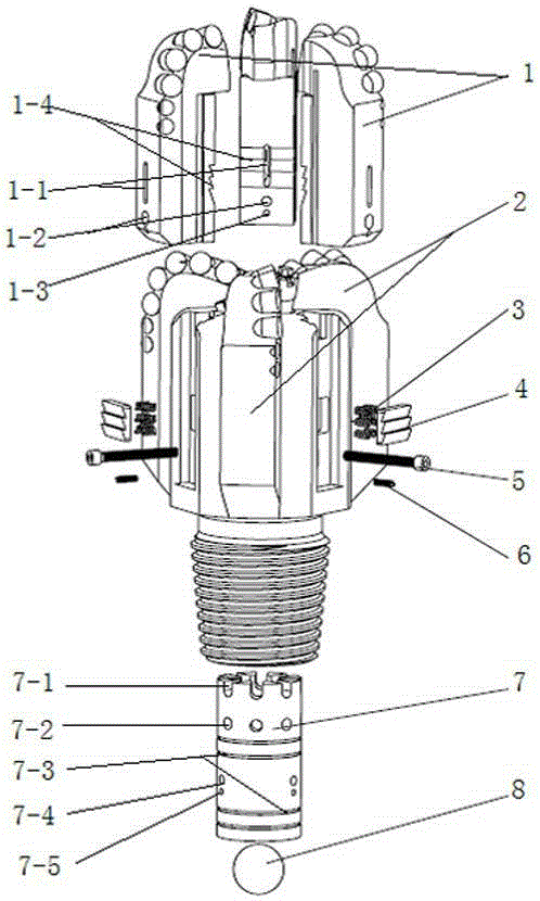 Drill with retractable blades