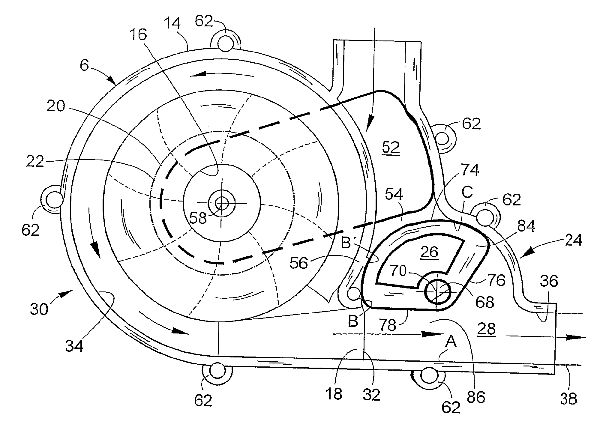 Control Valve for a Ventilator