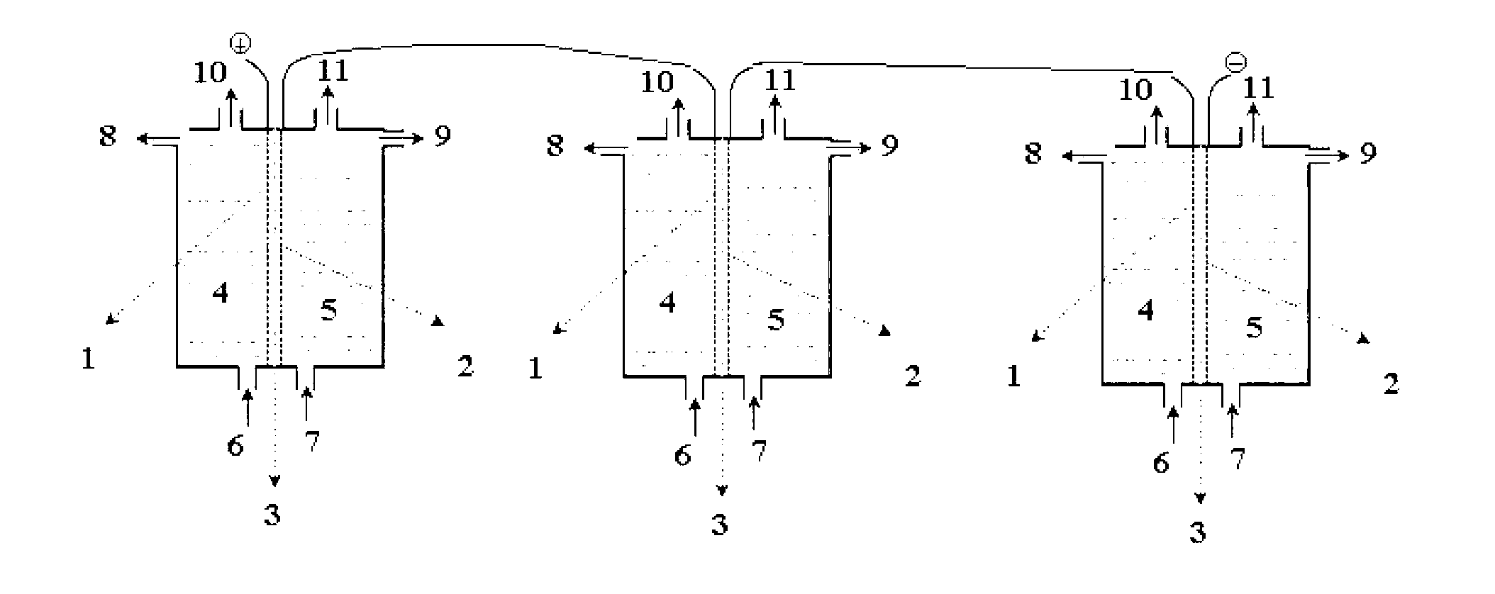 Method for preparing organic acid by electrolyzing organic acid salt on basis of chlor-alkali perfluor ion exchange membrane