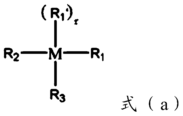 A catalyst supported by two-component hybrid particles and its preparation method