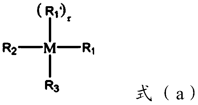 A catalyst supported by two-component hybrid particles and its preparation method