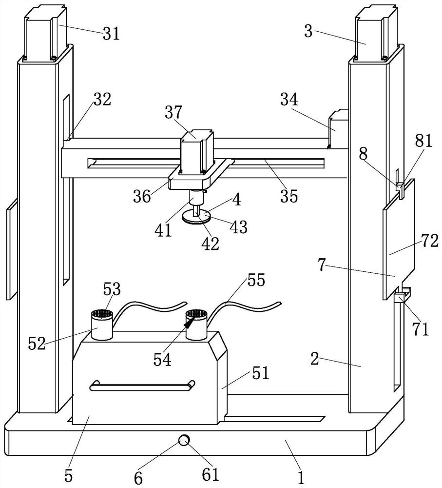 Automatic unmanned aerial vehicle wing production device