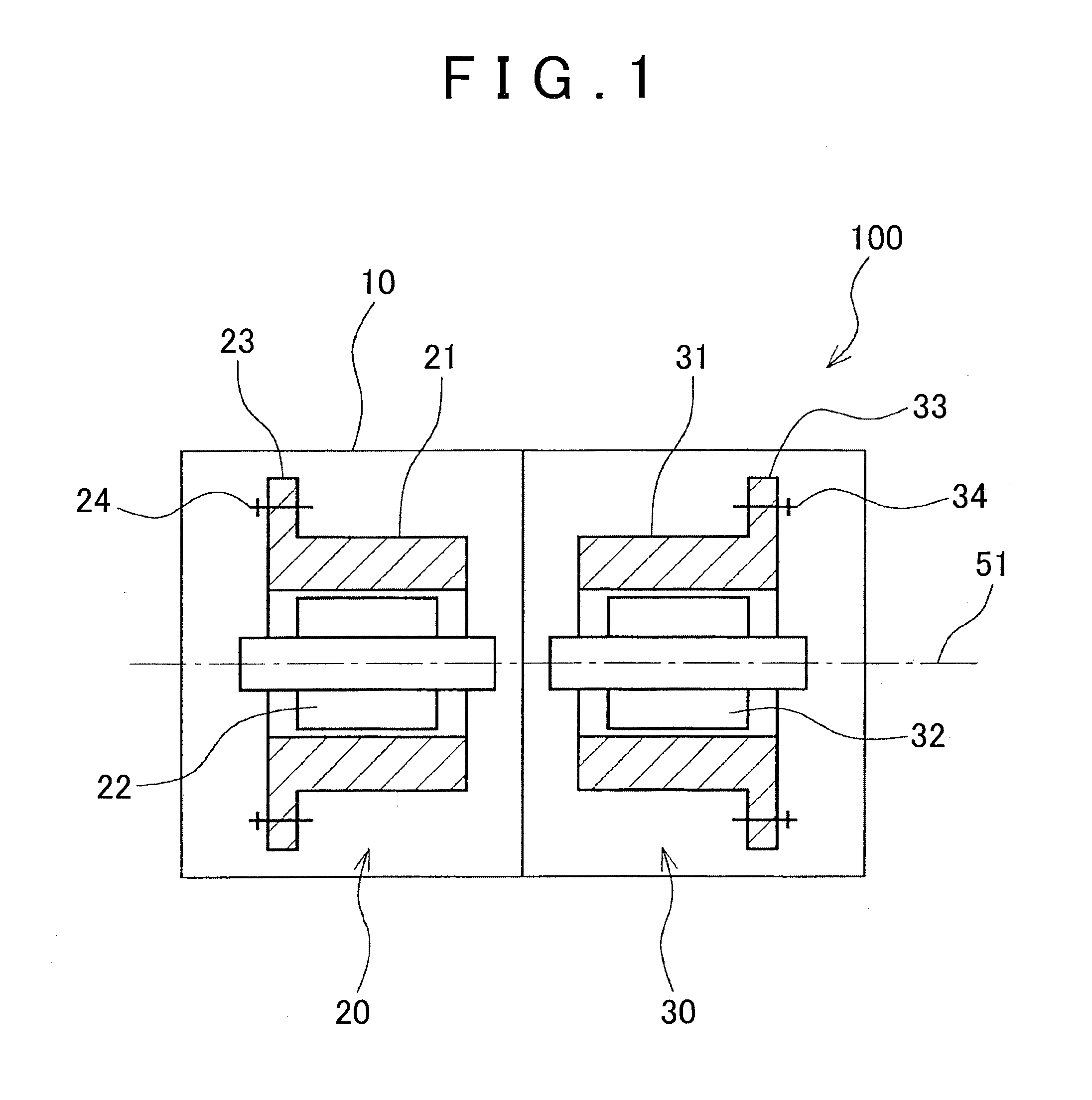 Drive device for electric vehicle