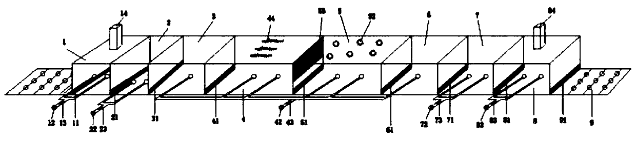 Continuous vacuum production equipment for laminated glass