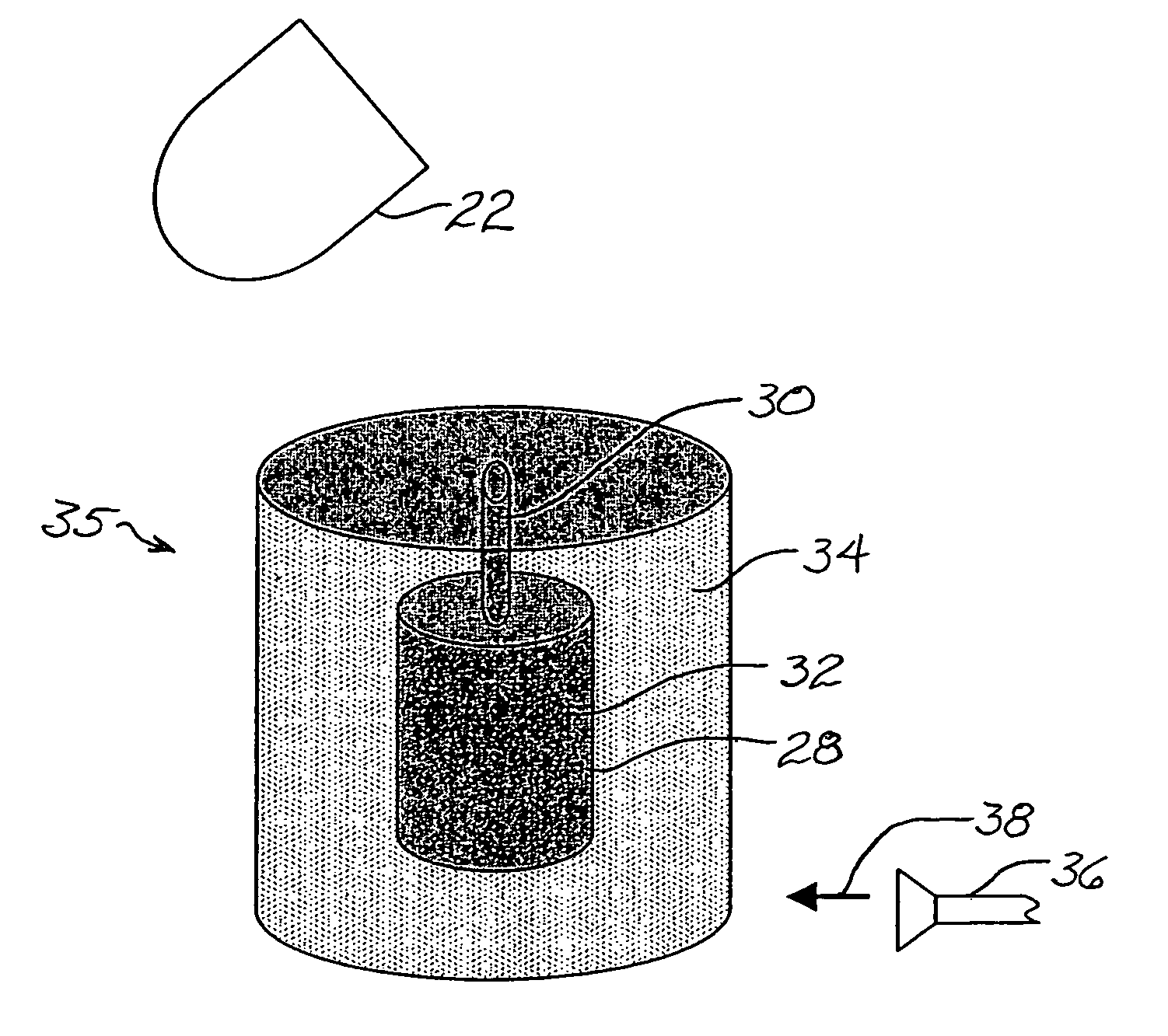 Lost pattern mold removal casting method and apparatus