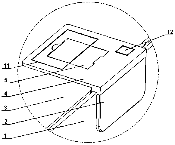 Transfer box automatic locking device