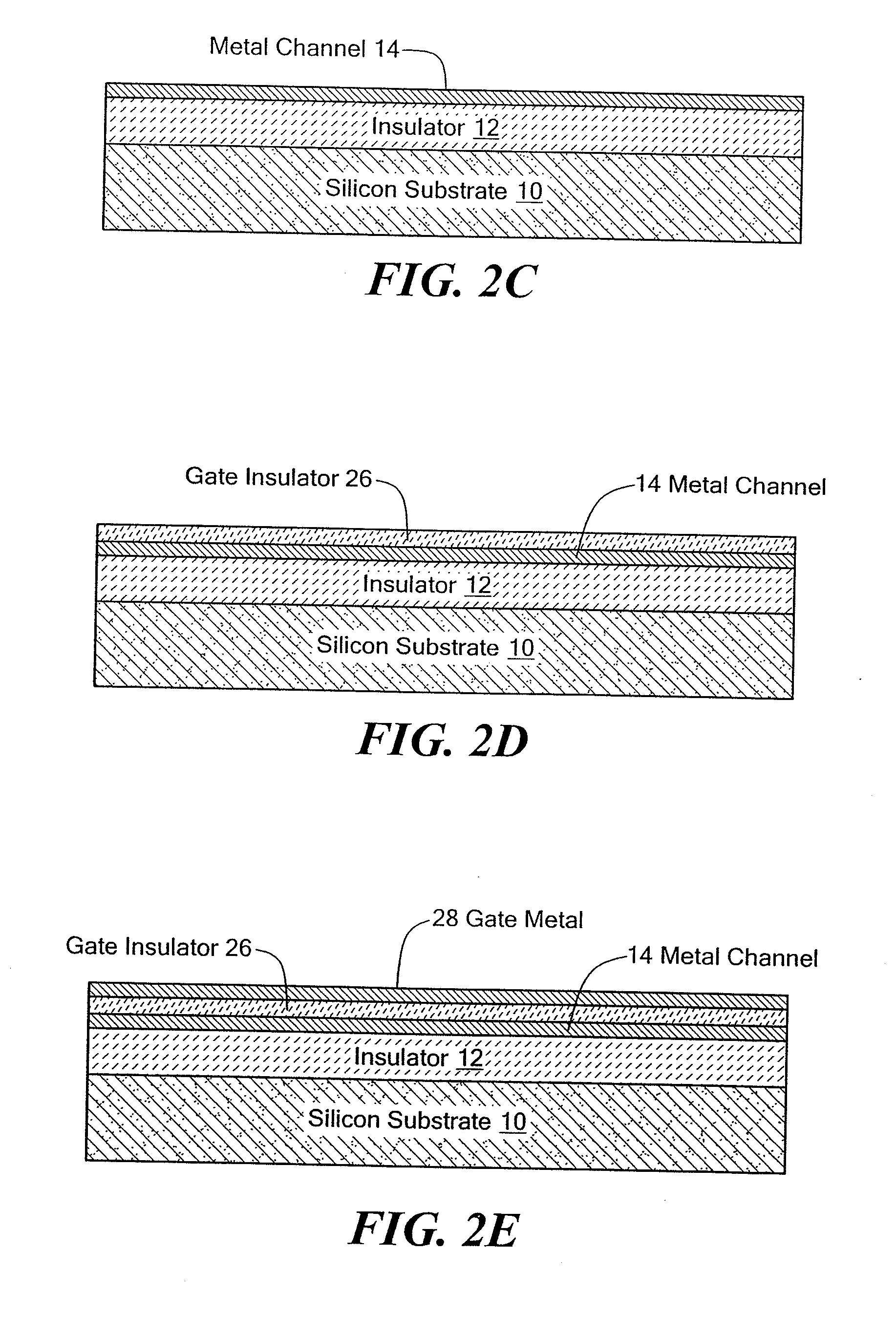 Metal transistor device