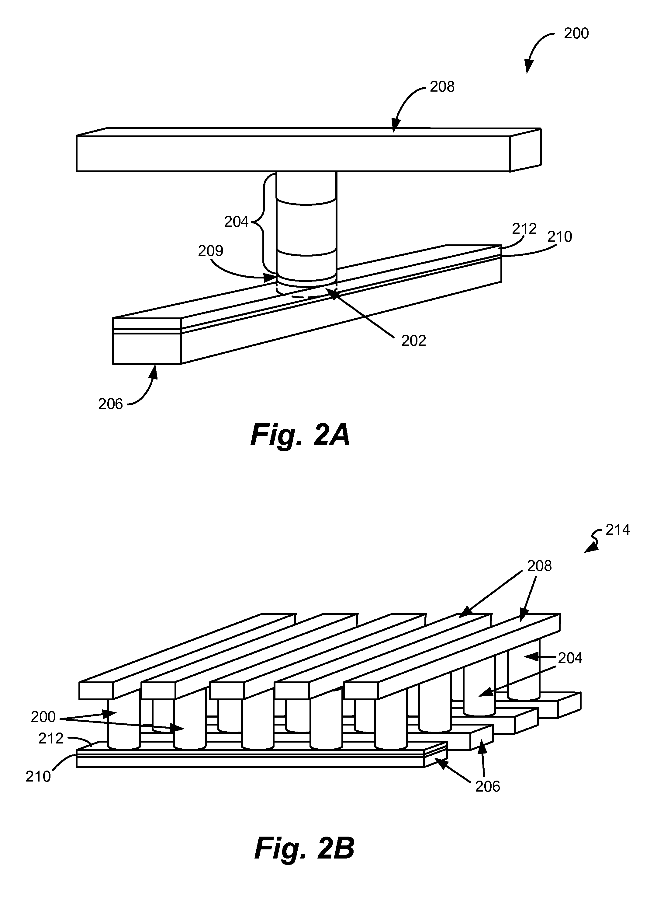 Memory cell that employs a selectively fabricated carbon nano-tube reversible resistance-switching element formed over a bottom conductor and methods of forming the same