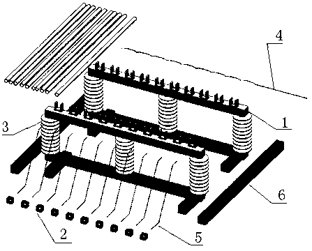 Measuring equipment and measuring method for leakage currents of high-voltage holding test of security equipment