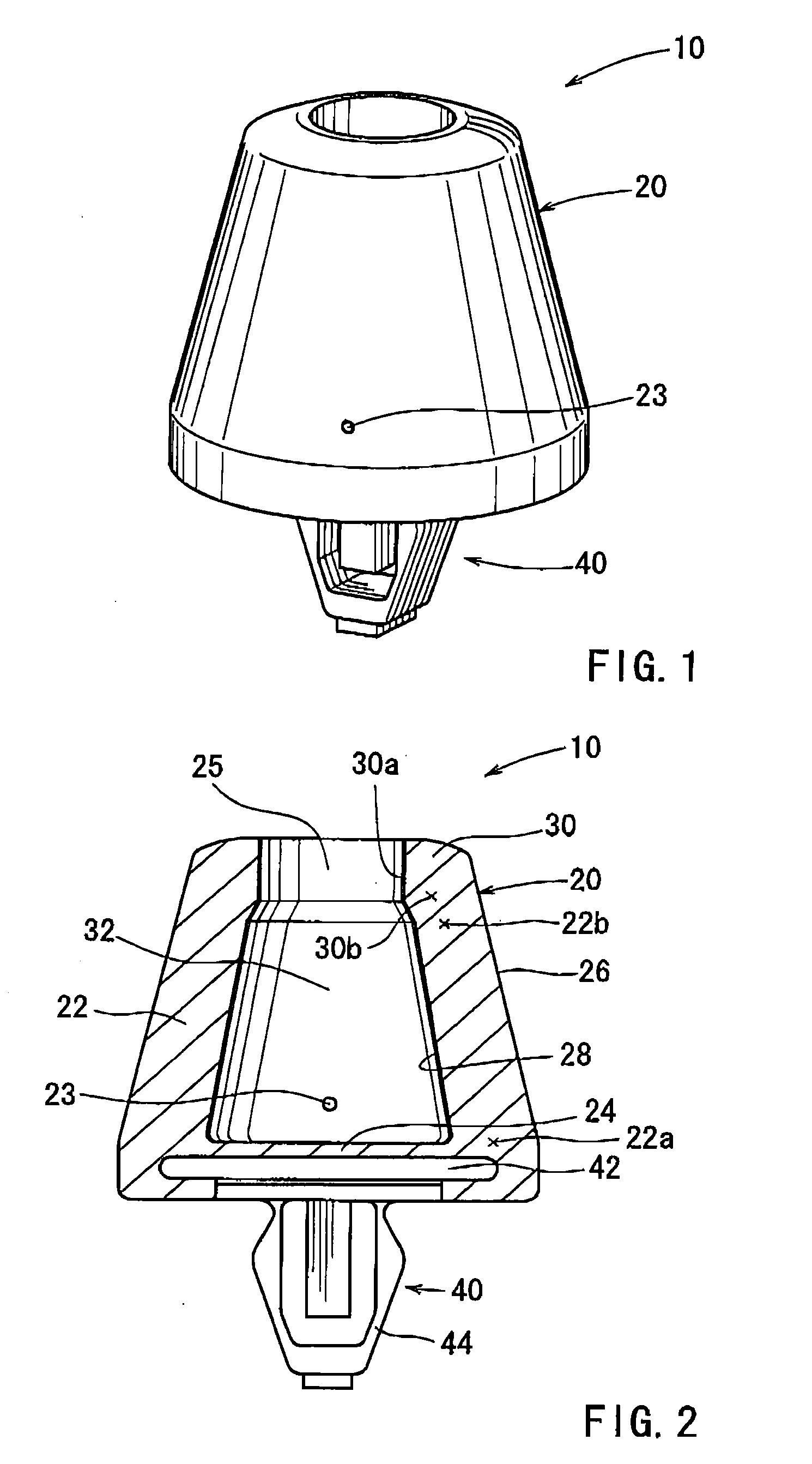 Cushion clip