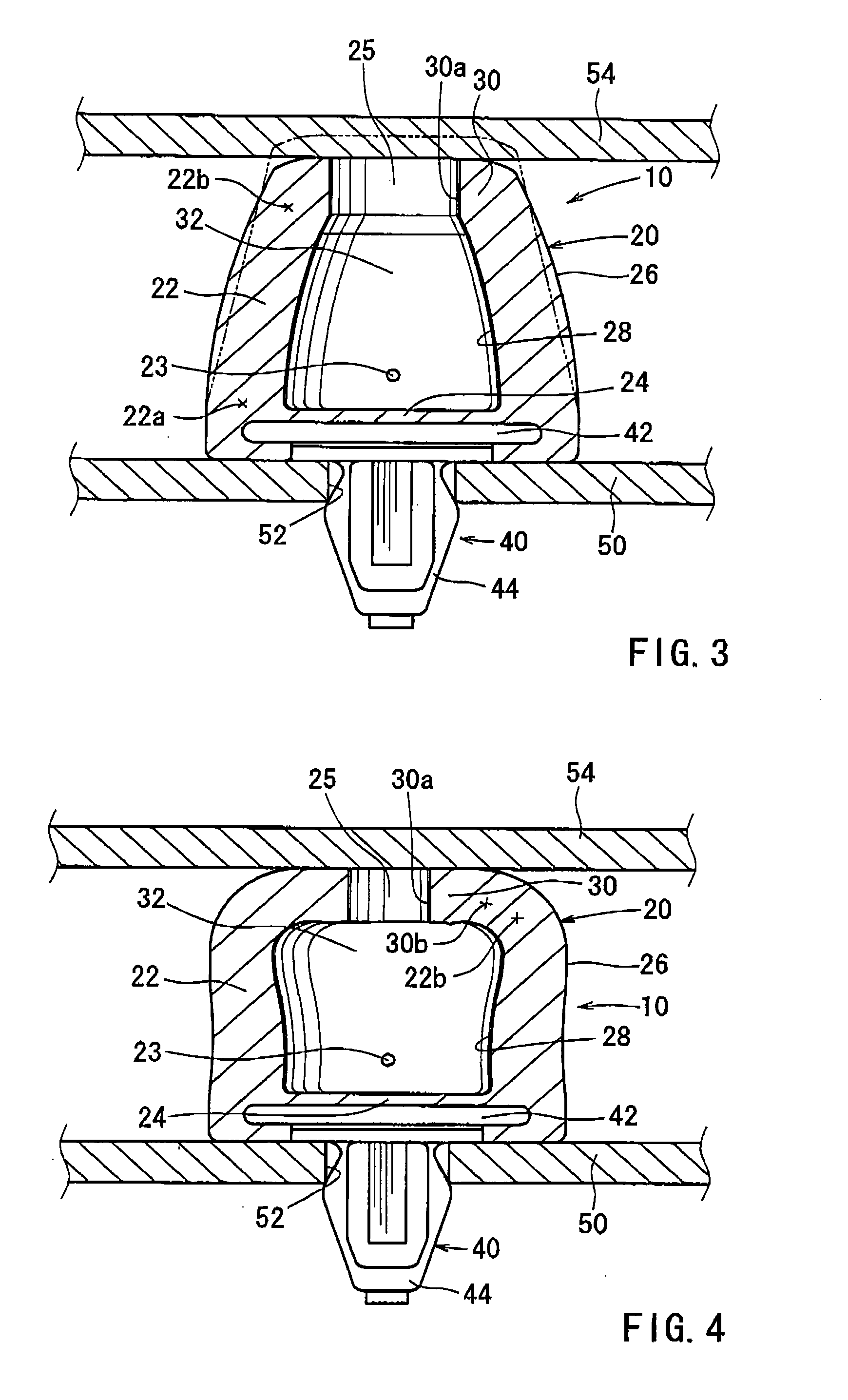 Cushion clip