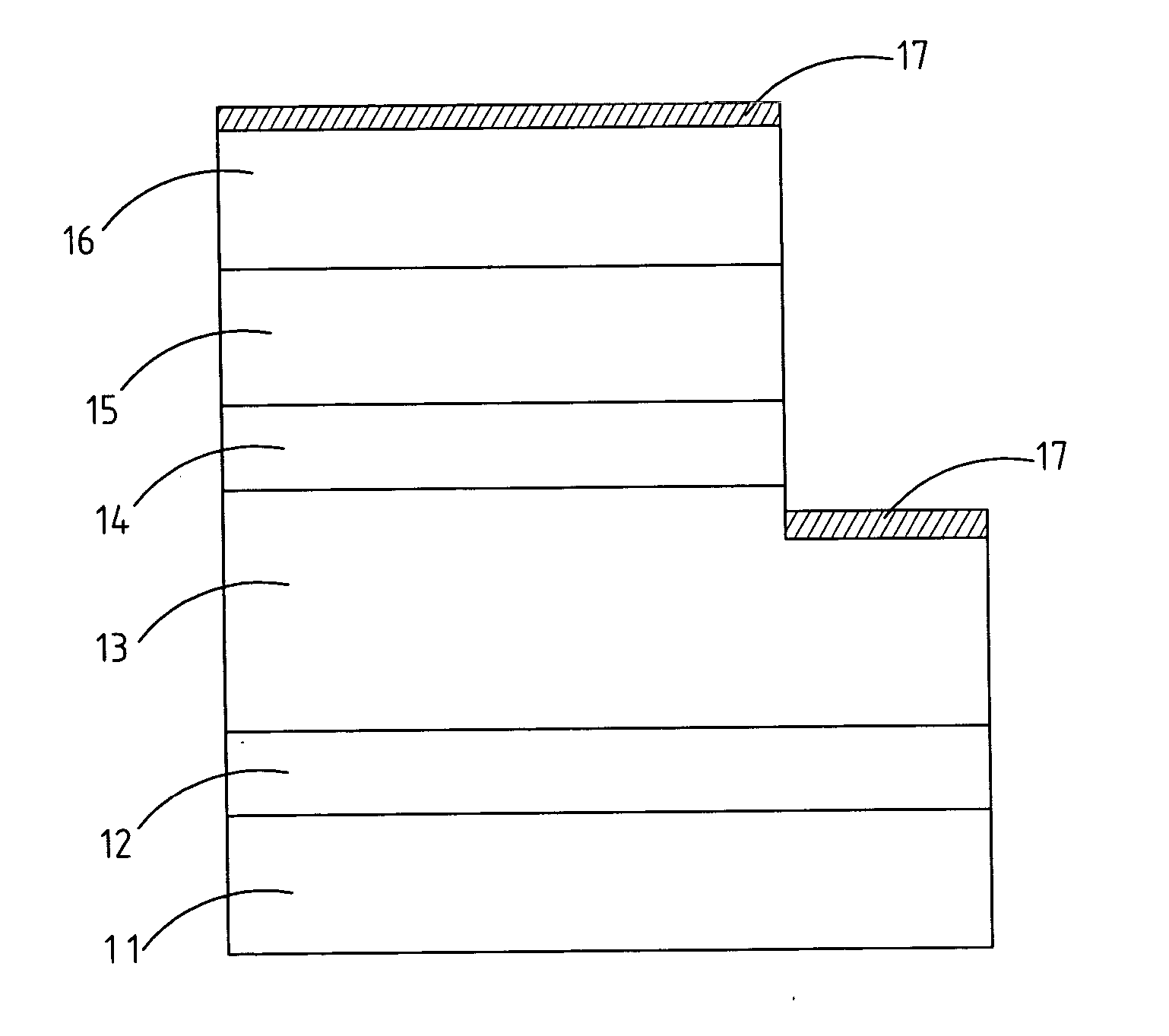 Gallium-nitride based light emitting diode structure