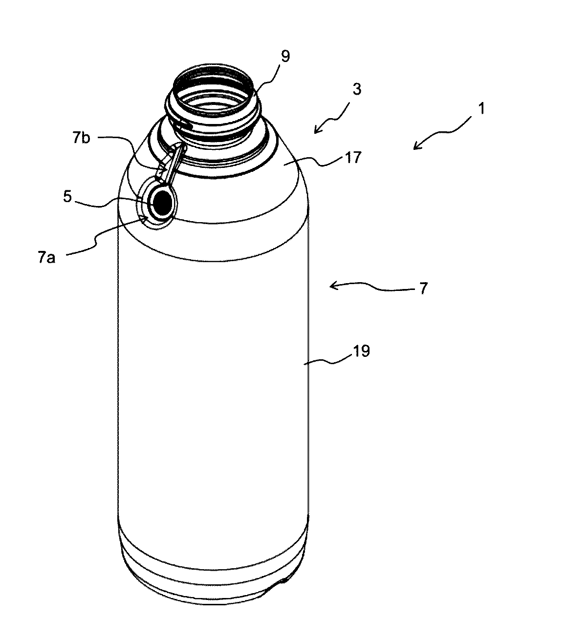 Delaminatable container, method of checking the same for a pinhole, and method of processing the same