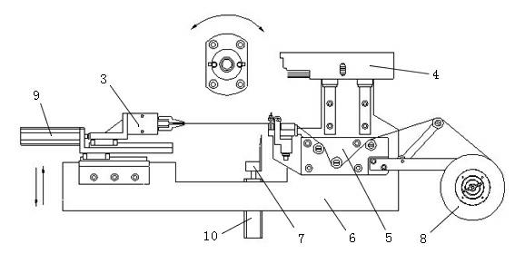 Fish paper wrapping device