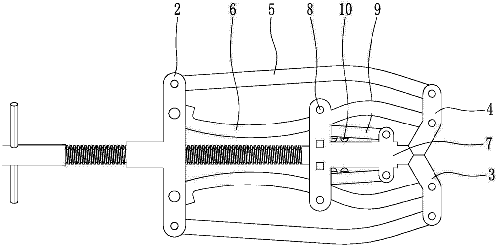 Three-jaw clamp