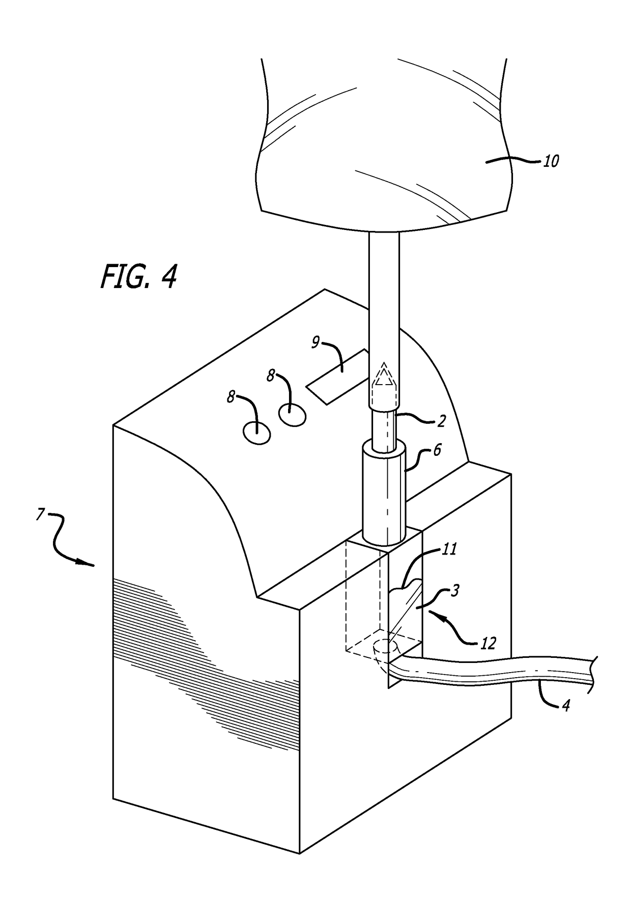 Infusion set and spectroscopic analyzer for analysis of pharmaceuticals